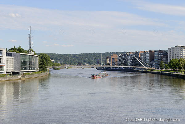 Liège - passerelle sur la Meuse